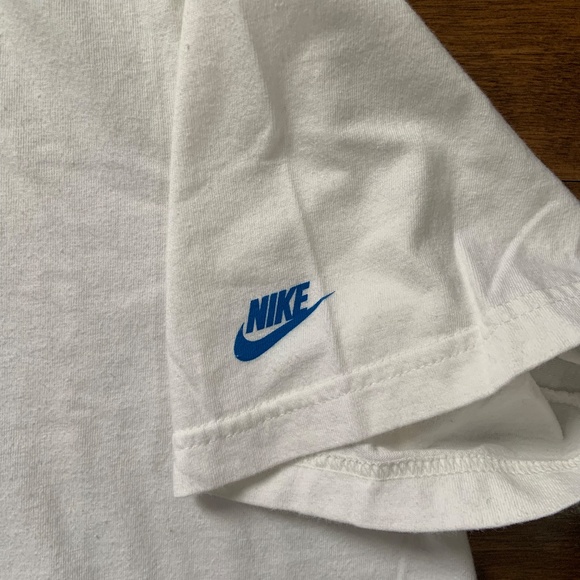 White Nike Kevin Durant Blu Bow Tie cotton T-shirt - Picture 4 of 4